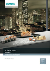 Bosch HB10AB 20 Series Instruction Manual