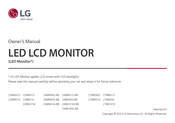 LG 24MC400-BB Owner's Manual
