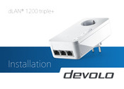 Devolo dLAN 1200 triple+ Installation Manual
