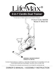 Lifemax BRD2180 Owner's Manual & Assembly Instructions
