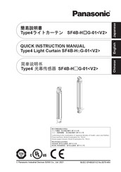 Panasonic SF4B-H G-01 Series Quick Instruction Manual