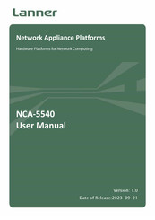 Lanner NCA-5540 User Manual