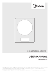 Midea MIC210T0AGK User Manual