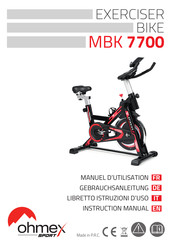 ohmex MBK 7700 Instruction Manual