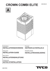 Tylo CROWN COMBI ELITE Installation Manual