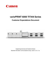 Canon varioPRINT 6000 TITAN Series Manual