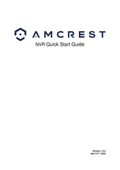 Amcrest NV42 EI Series Quick Start Manual