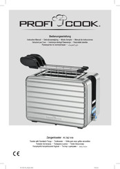 Proficook PC-TAZ 1110 Instruction Manual