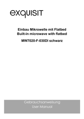 Exquisit MW7020-F-030DI User Manual