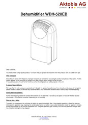 Aktobis AG WDH-520EB Quick Start Manual