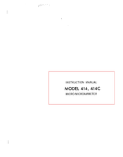 Keithley 414C Instruction Manual
