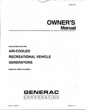 Generac Power Systems 9593-3 Owner's Manual