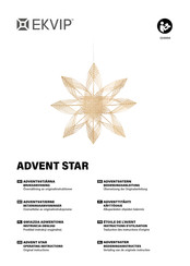 EKVIP ADVENT STAR Operating Instructions Manual