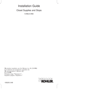 Kohler K-7654 Installation Manual