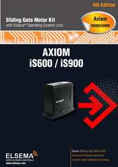 Elsema AXIOM iS900 Series Manual