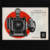 LINHOF SUPER TECHNIKR Operating Manual