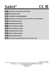 Satel SD-3001 R Manual