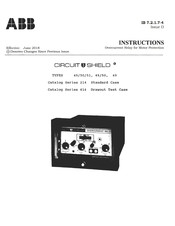 ABB CIRCUIT SHIELD 49/50/51 Instructions Manual