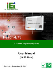 IEI Technology Peach-E73 User Manual