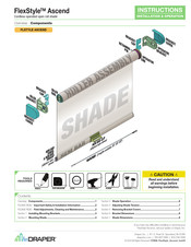 Draper FlexStyle Ascend Instructions Manual