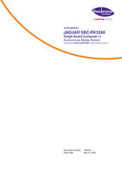 Cherry theobroma systems JAGUAR SBC-RK3588 User Manual