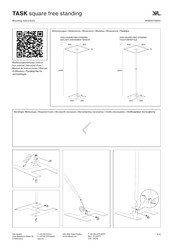 XAL TASK square 059-2932153Z Mounting Instructions