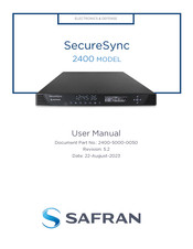 Safran SecureSync 2400 User Manual