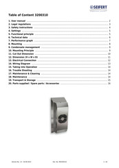 Seifert 3200308 Manual