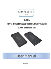 Simplified MFG EX1L User Manual
