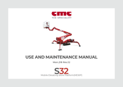 CMC S32 Use And Maintenance Manual