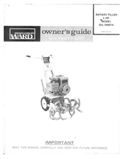 Ward GIL-39007A Owner's Manual