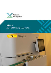 Spectris Malvern Panalytical AERIS Automation Manual