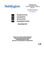 Teddington SecoSteel 40 Use And Maintenace Manual