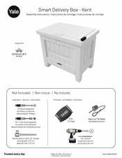 Yale Smart Delivery Box Kent Assembly Instructions Manual