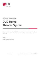 LG LHD667 Owner's Manual