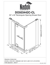 Nadoli DO503442C-CL Quick Start Manual