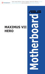 Asus ROG MAXIMUS XII Z490 APEX Manual