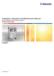 Webasto 10865 Installation, Operation And Maintenance Manual