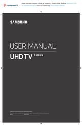 Samsung UE43RU7450 User Manual