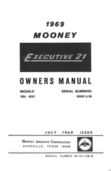 Mooney M20F 1969 Owner's Manual
