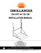 Dhollandia DH-VHT 55 Instruction Manual