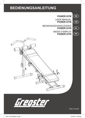 Gregster GRG-TG-001 User Manual