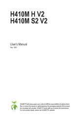 Gigabyte H410M H User Manual