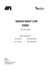 DPI sekur NAVY CAP Manual