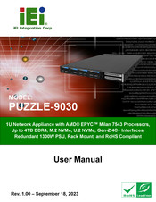 IEI Technology PUZZLE-9030 Series User Manual