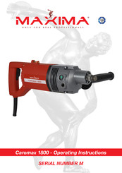 Maxima Caromax 1800 Operating Instructions Manual