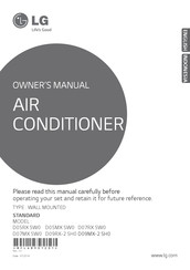 LG D07RX SW0 Owner's Manual