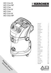 Kärcher WD 5.6xx MP Manual