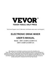 VEVOR DM13-A User Manual