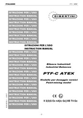 Gibertini PTF-C ATEX Series Manual